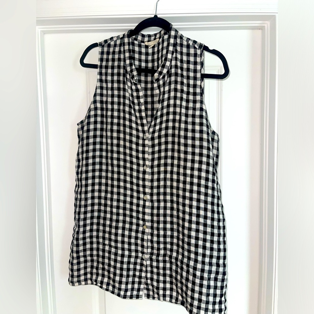 Eileen Fisher Linen Top